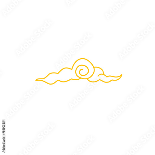 Chinese Cloud Vector