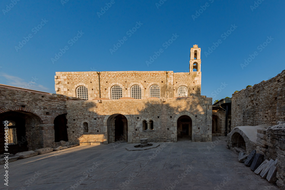The Memorial Museum is a tomb church built in memory of St. Nicholas, located in the Demre district of Antalya. The Memorial Museum is a tomb church built in memory of St. Nicholas, located in the Demre district of Antalya.