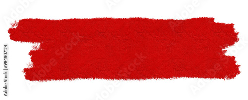 Free Download Bold red brushstroke creates a dynamic and textured shape, perfect for adding a splash of color to any design - GFXLoad