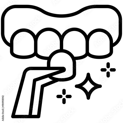 Dental Veneer Icon