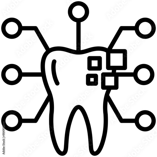 Dental Diagnostics Icon