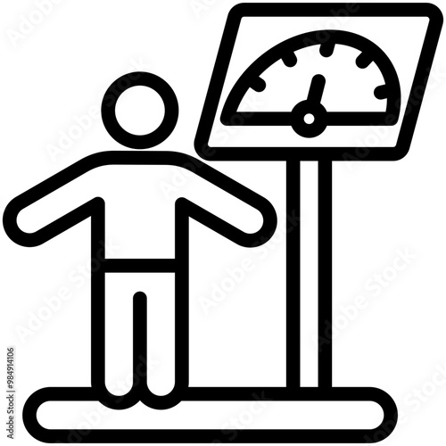 Bodyweight Icon