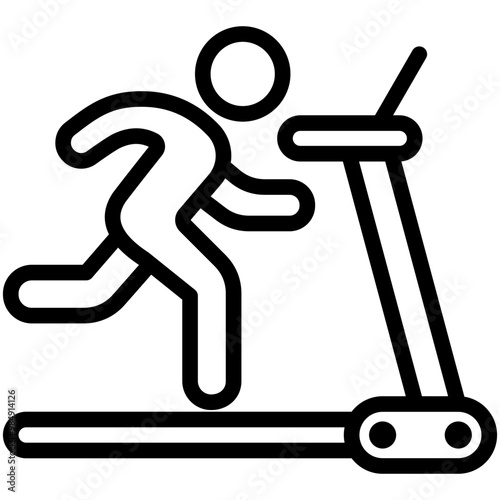 Treadmill Icon