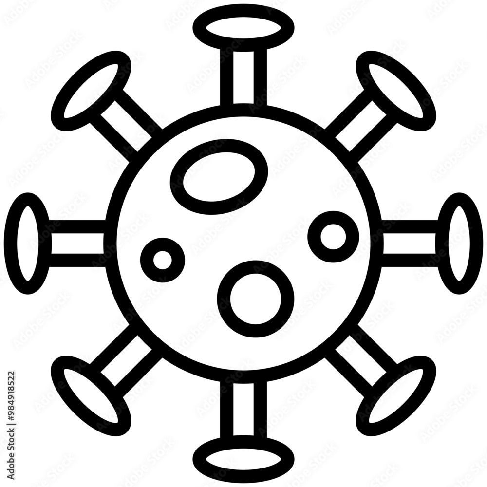 Obraz premium Infectious Disease Icon