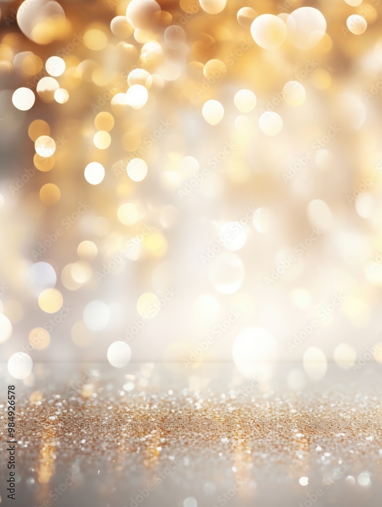 Sparkling glittering bokeh lights background. Concept for Christmas holiday, celebration, New Year's Eve Sparkling glittering bokeh lights background. Concept for Christmas holiday, celebration, New Year's Eve