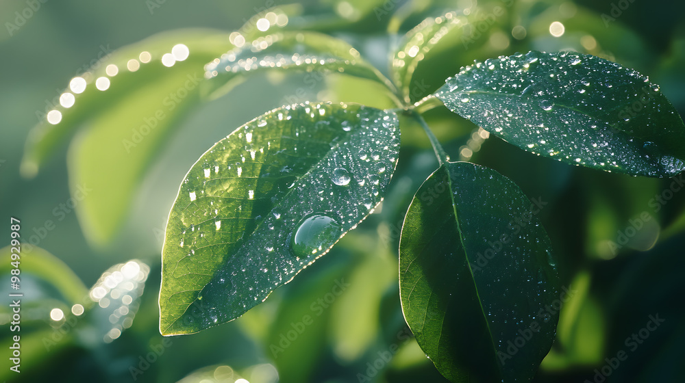 dew on a leaf dew on a leaf