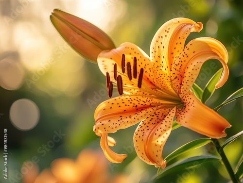 orange tiger lily
