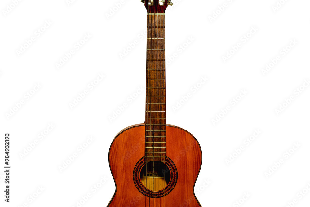 Obraz premium acoustic guitar isolated