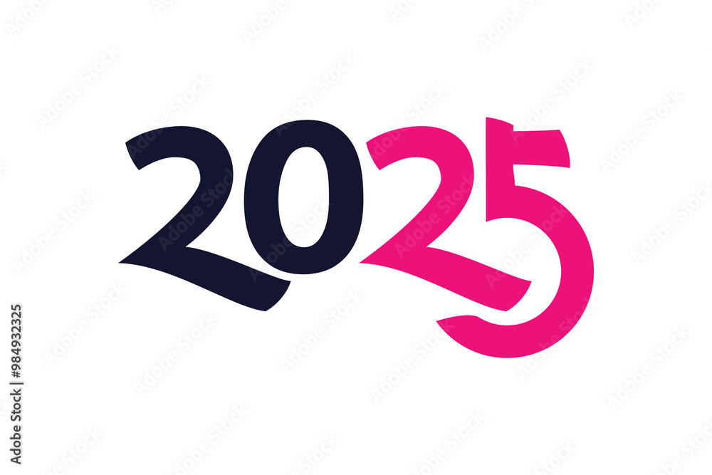 2025 design element vector with creative concept 2025 design element vector with creative concept