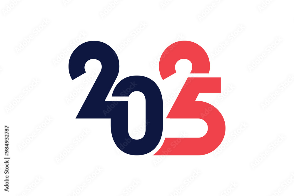 2025 design element vector with creative concept 2025 design element vector with creative concept