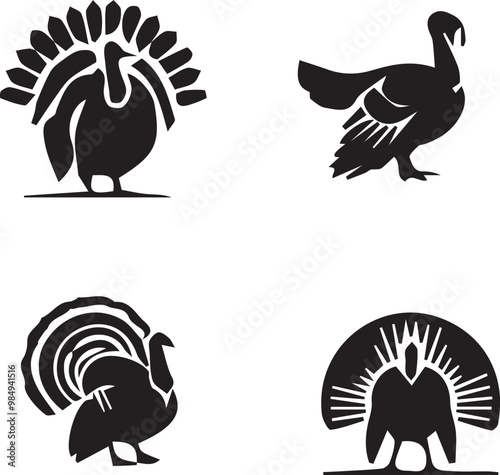 turkey silhouette