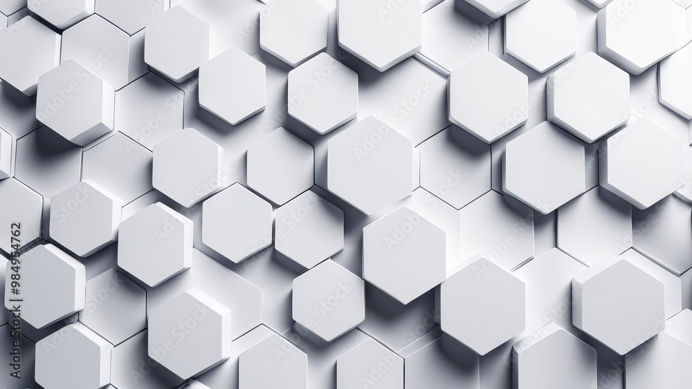 A textured pattern of hexagonal shapes in a modern, minimalist design. A textured pattern of hexagonal shapes in a modern, minimalist design.