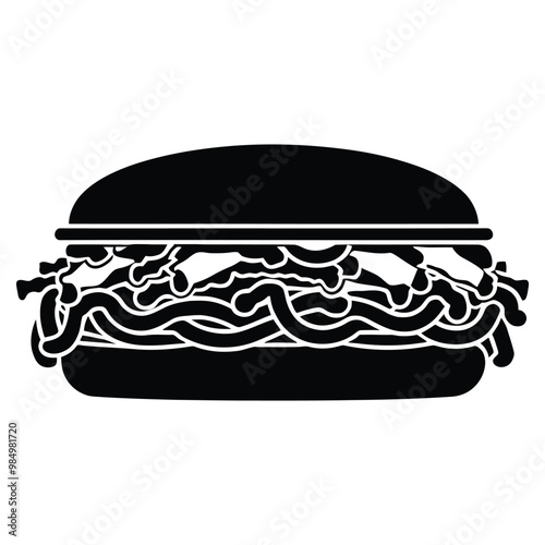 Shawarma Silhouette