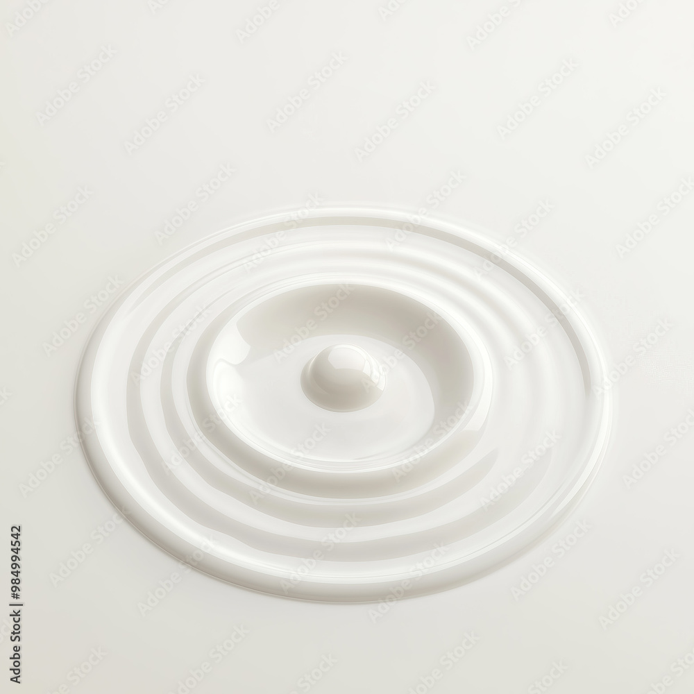 Obraz premium white liquid splash