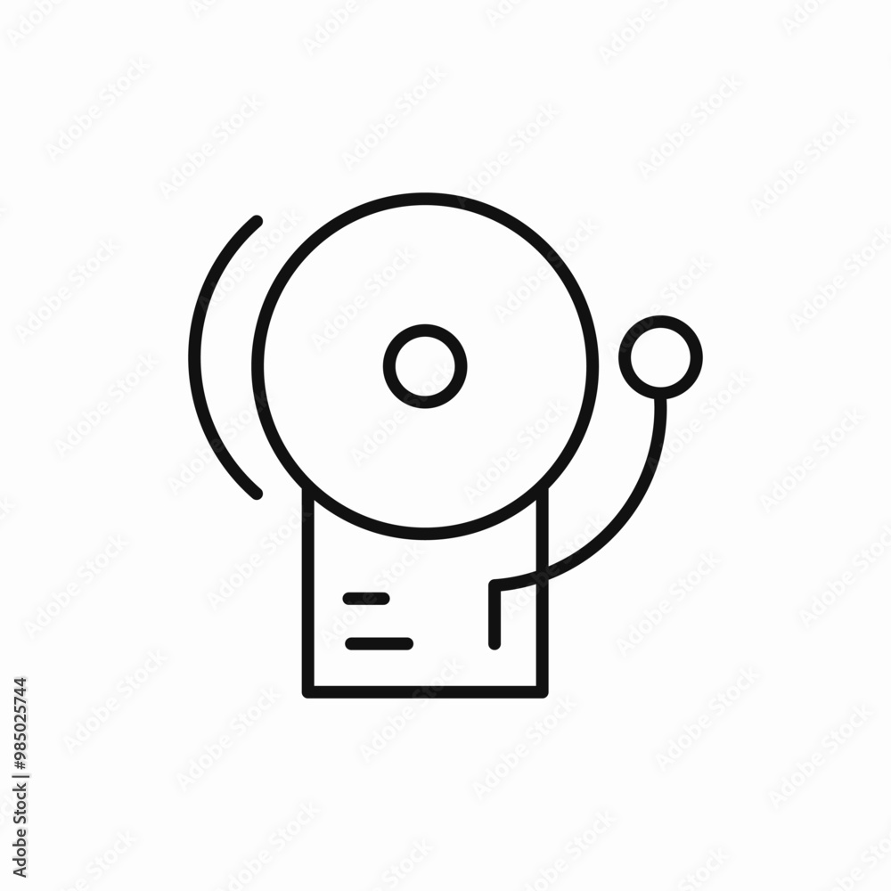 school wall ring icon sign vector school wall ring icon sign vector