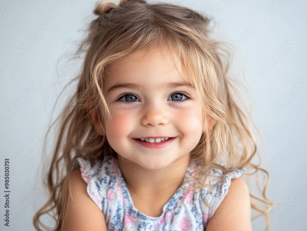 portrait of a little girl portrait of a little girl