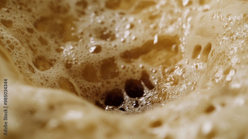 A close up of a hole in the middle of something, AI A close up of a hole in the middle of something, AI