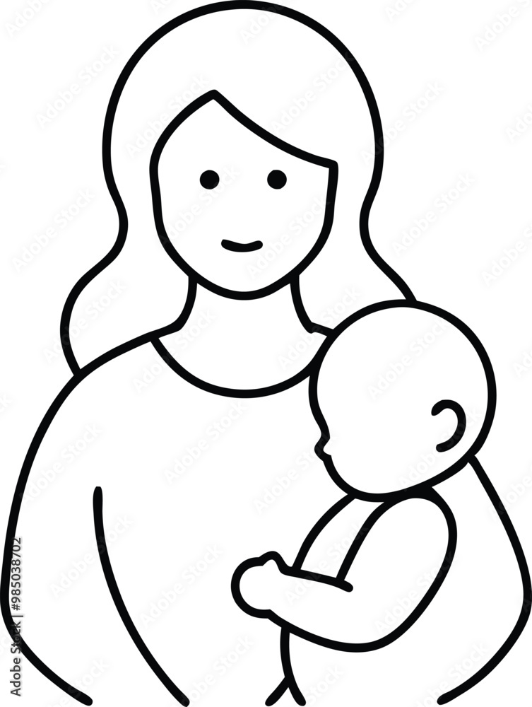 Exploring Together Child and mother Vector Drawing for Kids Coloring
Exploring Together Child and mother Vector Drawing for Kids Coloring