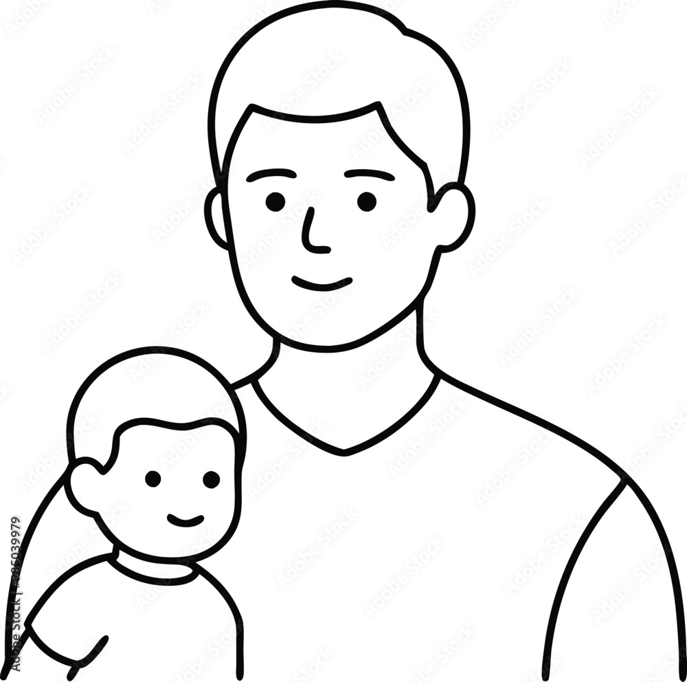 Father and Child Togetherness Vector Art for Joyful Memories
Father and Child Togetherness Vector Art for Joyful Memories