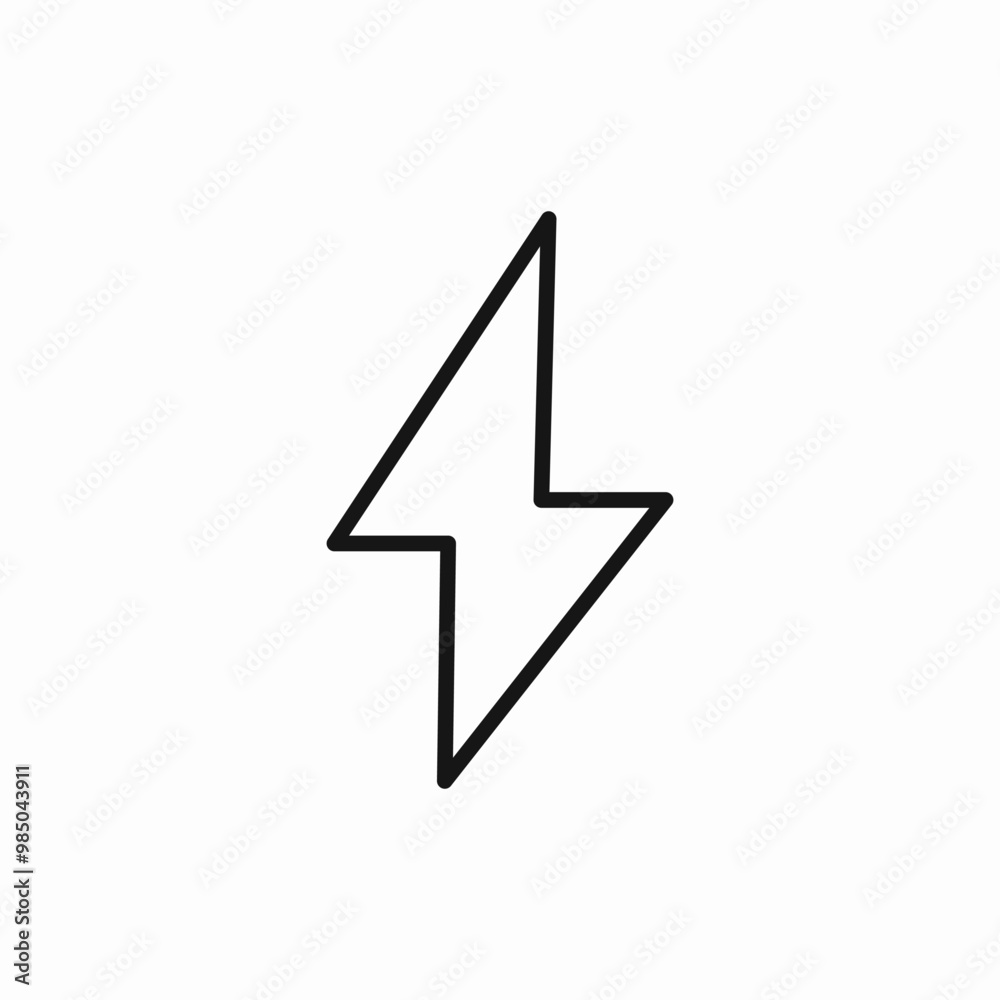 bolt lightning thunderbolt icon sign vector bolt lightning thunderbolt icon sign vector
