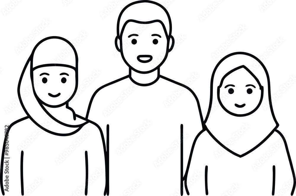 Family Values Parents with Child Vector Art for Meaningful Bonds
Family Values Parents with Child Vector Art for Meaningful Bonds