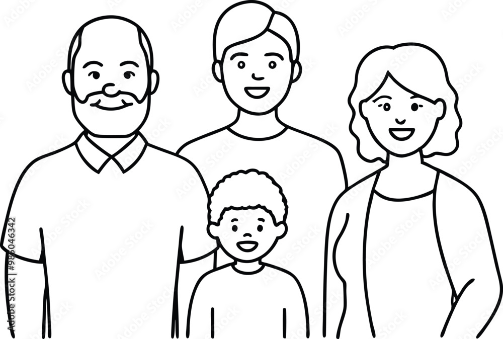 Growing Together Family Parents and Child Vector Art for Growth
Growing Together Family Parents and Child Vector Art for Growth