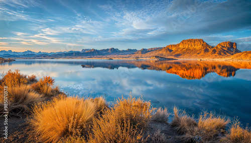 Lake Mead, Lake Mohave at Lake Mead National Recreation Area, Bullhead Nevada, Lake in a Desert
