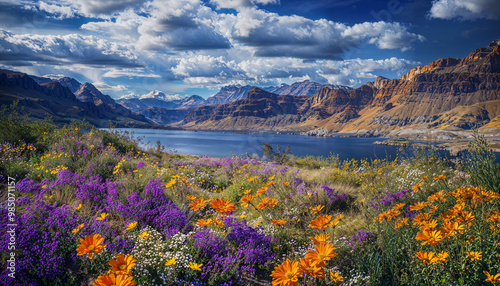 Lake Mead, Lake Mohave at Lake Mead National Recreation Area, Bullhead Nevada, Lake in a Desert