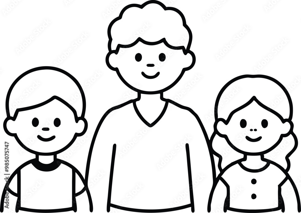 Together as One Child and Adoptive Siblings Vector Art for Kids
Together as One Child and Adoptive Siblings Vector Art for Kids