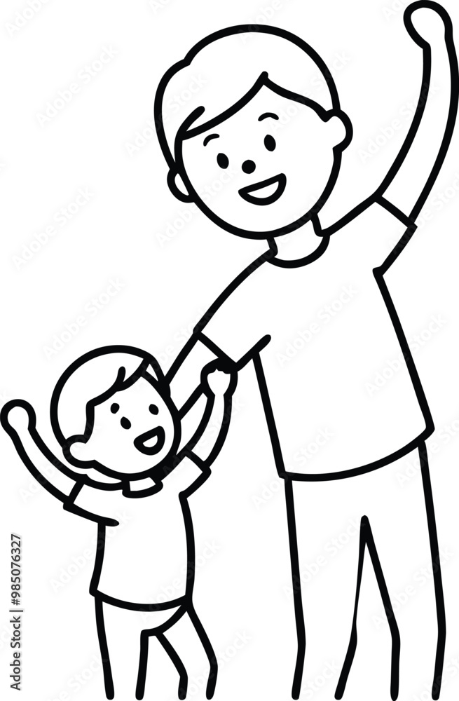 parent and son parent and son