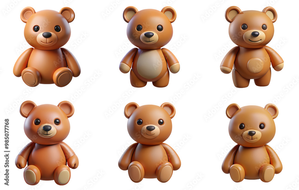 PNG eddy bear 3d collection, in cartoon style minimal on transparent, white background, isolate
PNG eddy bear 3d collection, in cartoon style minimal on transparent, white background, isolate