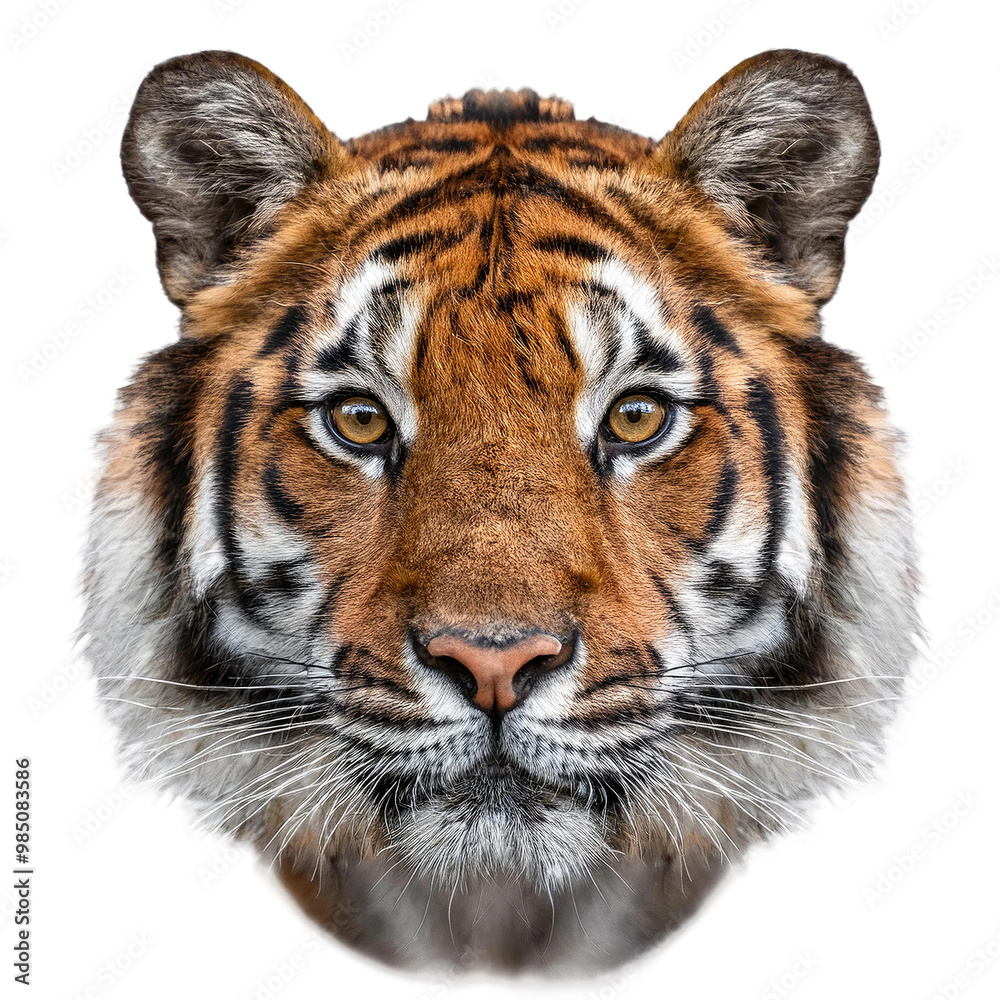 Obraz premium Close-up of a tiger's face