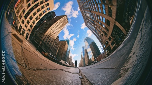 Distorted yet fascinating visuals from a fisheye lens, revealing familiar subjects in a new light.
