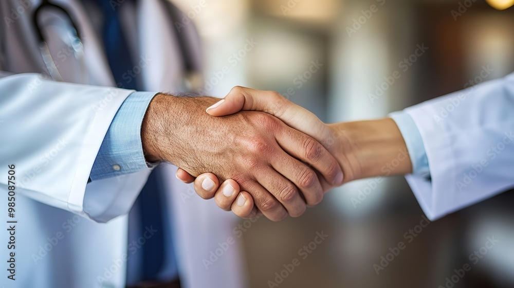 Doctors shaking hands, a symbol of trust and care. . Doctors shaking hands, a symbol of trust and care. .