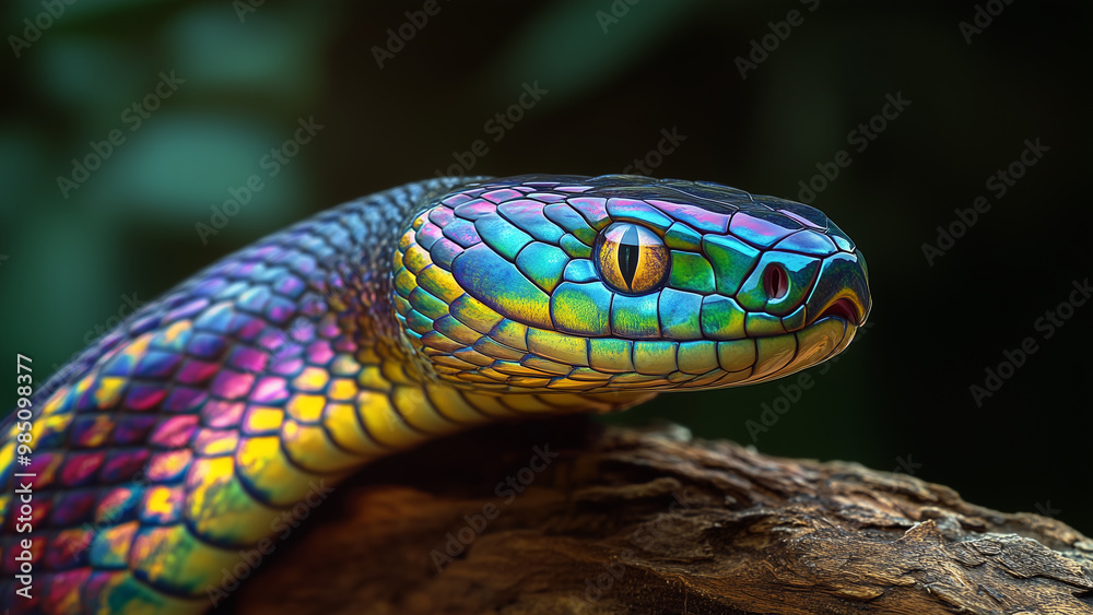 Colors of Legend: The Mystical Rainbow Snake Colors of Legend: The Mystical Rainbow Snake