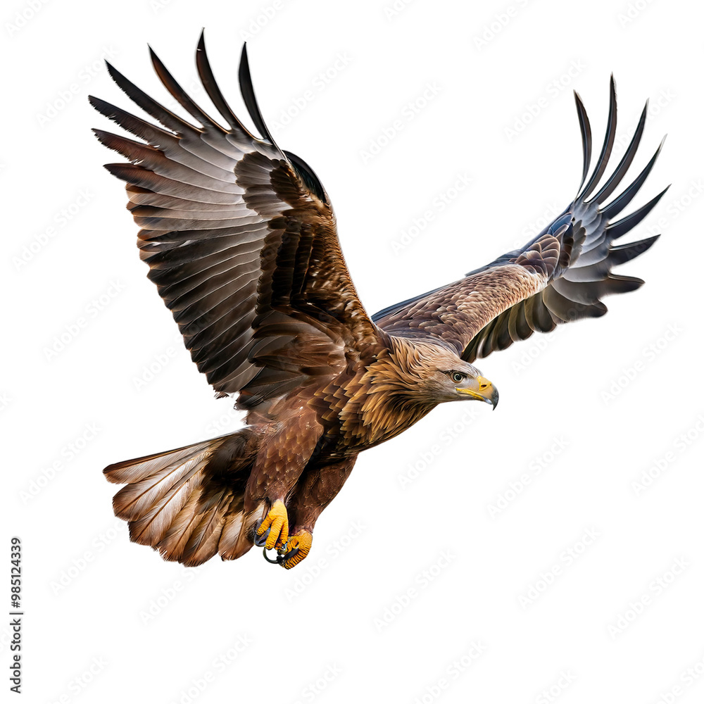 Fototapeta premium Golden eagle in flight