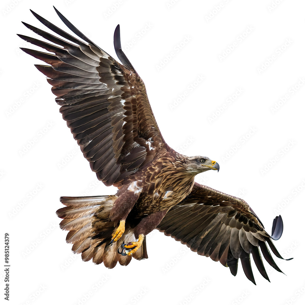 Obraz premium Eagle in flight, wings spread