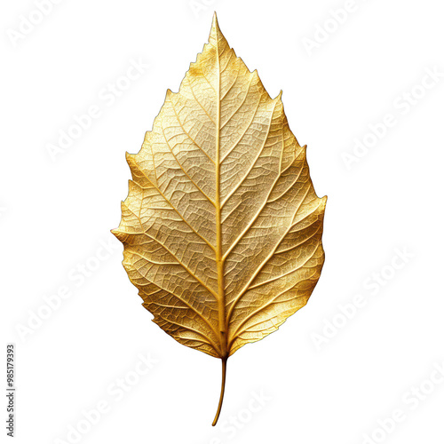 a leaf gold