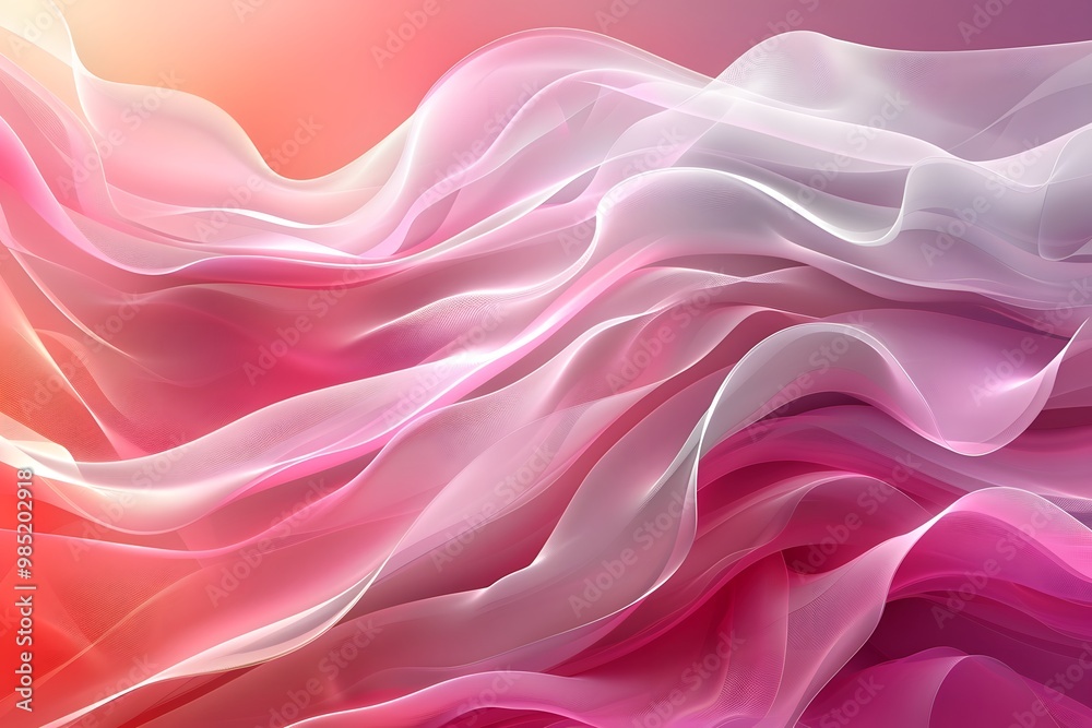 Fototapeta premium Abstract pink background.