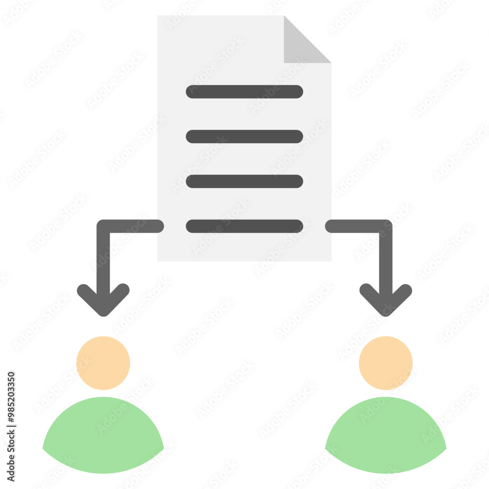 Delegate icon with color style Delegate icon with color style