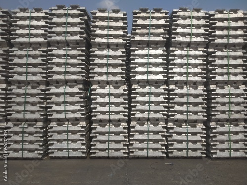 Vászonkép aluminum ingot material