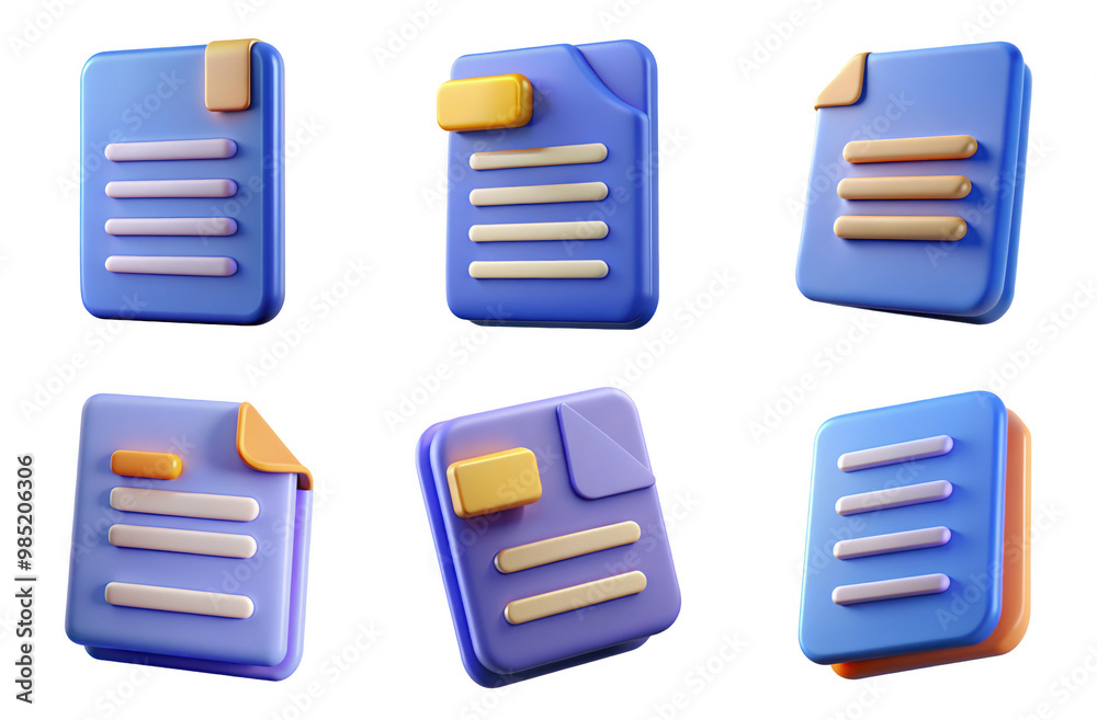 PNG document 3d collection, in cartoon style minimal on transparent, white background, isolate
PNG document 3d collection, in cartoon style minimal on transparent, white background, isolate