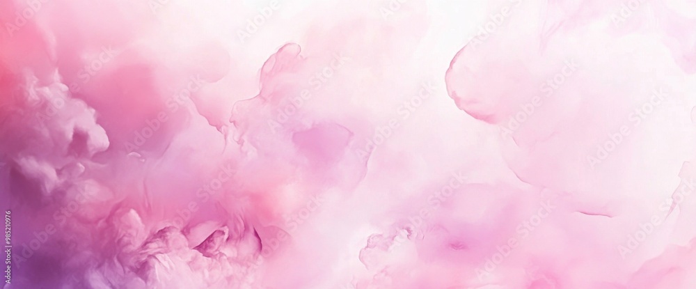 Delicate pale pink watercolor background texture. Delicate pale pink watercolor background texture.