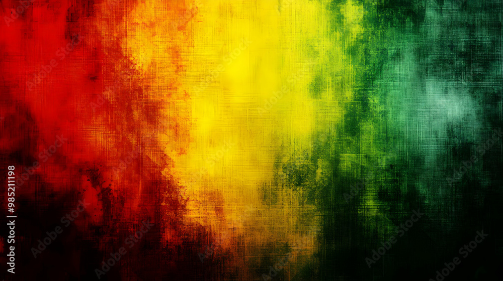 Obraz premium Abstract Background with Red, Yellow, and Green Colors