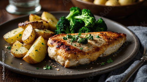 ranch chicken recipe with potatoes and broccoli