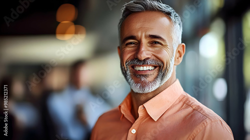 Smiling Man Portrait - Photo