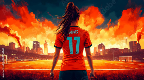 Soccer Player Illustration ...