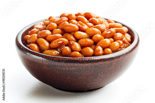 Delicious Bowl of Baked Bea...