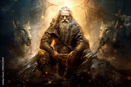 Ancient Celtic God Oengus

