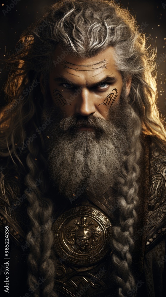Obraz premium Ancient Celtic God Teutates